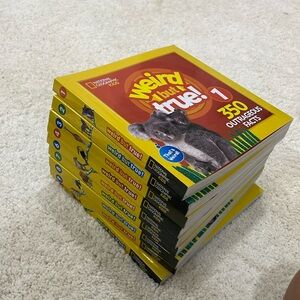 “Weird but true” book set 1-10!!!